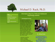 Tablet Screenshot of drmichaelruch.com